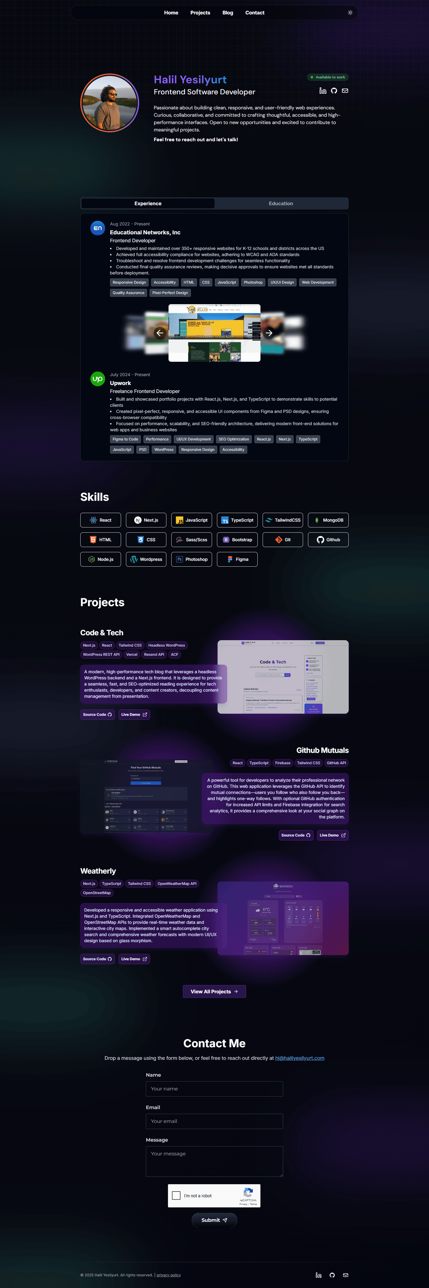Portfolio Website