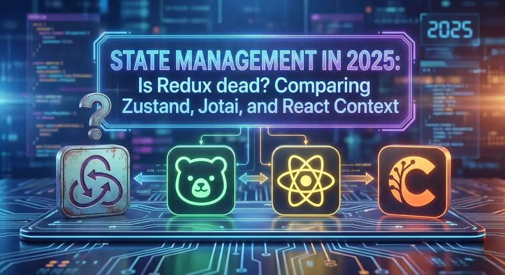 State Management in 2025: Is Redux Dead? Comparing Zustand, Jotai, and Context